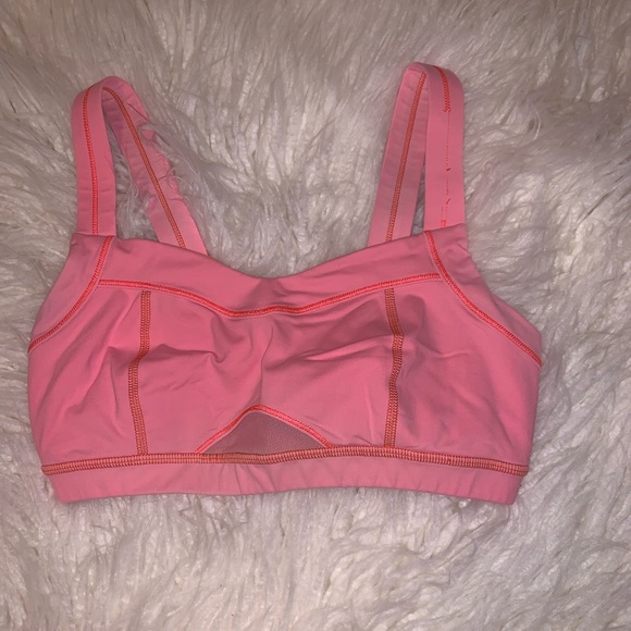 lululemon athletica Other - Lululemon Neon pink bra Size 4